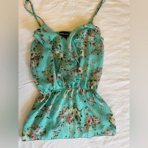 Wet Seal, mint top, size S